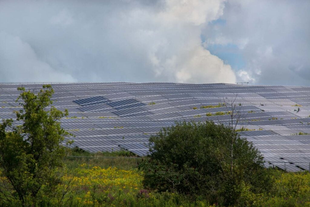 opbrengst zonnepanelen slecht weer